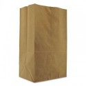 General 1|8  BBL Paper Grocery Bag 57 lb Kraft Standard 10.125 x6.75 x14.375