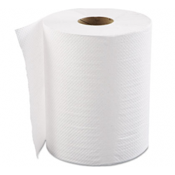 HARDWOUND ROLL TOWELS 1-PLY WHITE 8 X 500 FT