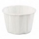 Genpak Squat Paper Portion Cup 1oz White