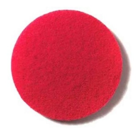 8 Inch Red Fiber Spray Cleaning Pad