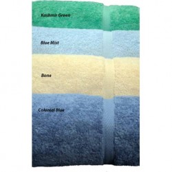 Oxford Imperial Blue Mist Pool Towel 32x66  18.00LB