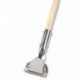 Boardwalk Clip-On Dust Mop Handle Lacquered Wood Swivel Head 1 Dia. x 60in Long
