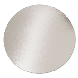 Round Flat Foil-Lam Food Container Lids White Aluminum 7dia