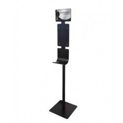 Floor Stand (Hand Sanitizing Station) Black