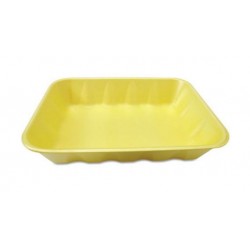 Genpak Supermarket Tray Foam Yellow 11.875 x 8.75