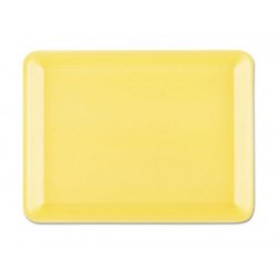 Genpak Supermarket Trays Yellow Foam 12.1 x 9.25 x 0.75