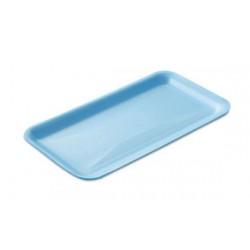 Genpak Supermarket Trays Foam Blue 10.75 x 5.75 x 0.5