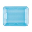 Genpak Supermarket Trays Blue Foam 9.25 x 7.25 x 1.125
