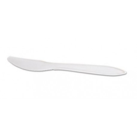 GEN Wrapped Mediumweight Cutlery Knives White 6 1/4