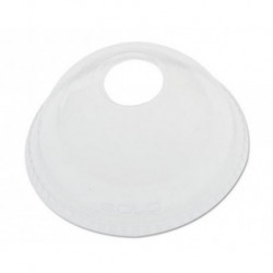 Dart Ultra Clear Dome Cold Cup Lids for 16-24 oz Cups PET