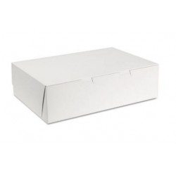 SCT Tuck-Top Bakery Boxes 14w x 10d x 4h White