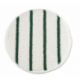 Low Profile Scrub-Strip Carpet Bonnet 19 Diameter WhiteGreen