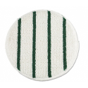 Low Profile Scrub-Strip Carpet Bonnet 19 Diameter WhiteGreen