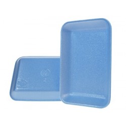 Foam Meat Tray 8.25x5.75 X.5 Blue