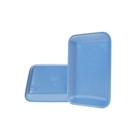 Foam Meat Tray 8.25x5.75 X.5 Blue