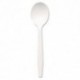 Medium-Weight Cutlery Soup Spoon White