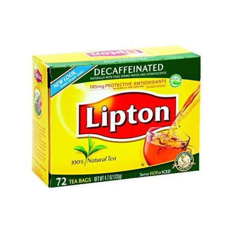Lipton Tea Bags Decaffeinated