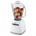 Oster Blender 5 cup glass jar 12 speed pulse option ice crusher blend all metal drive white
