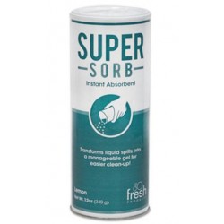 Fresh Products Super-Sorb Liquid Spill Absorbent Powder Lemon-Scent 12 oz. Shaker Can